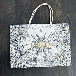 Dior limited edition shopping bag
